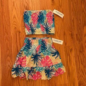 Two Piece Beach Coverup